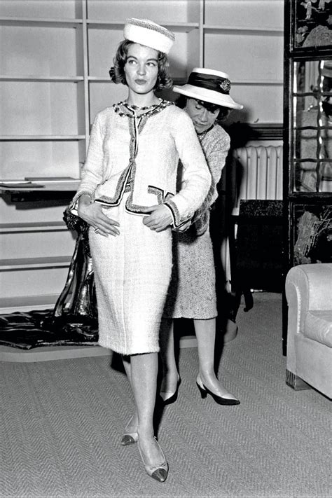 coco chanel clothing line history|old chanel outfits.